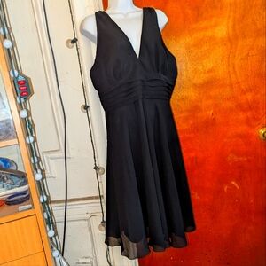 Elegant Scarlett Black Sleeveless Dress